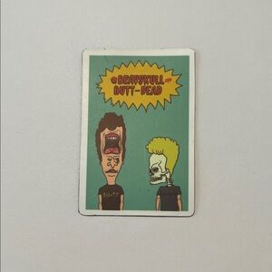 Beavskull and Butt-Dead Halloween Magnet